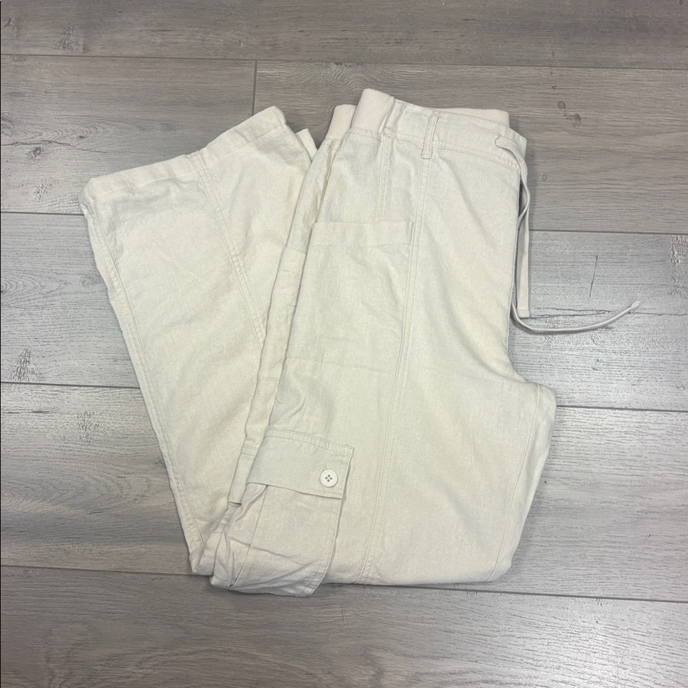 Risen beige cargo pants M